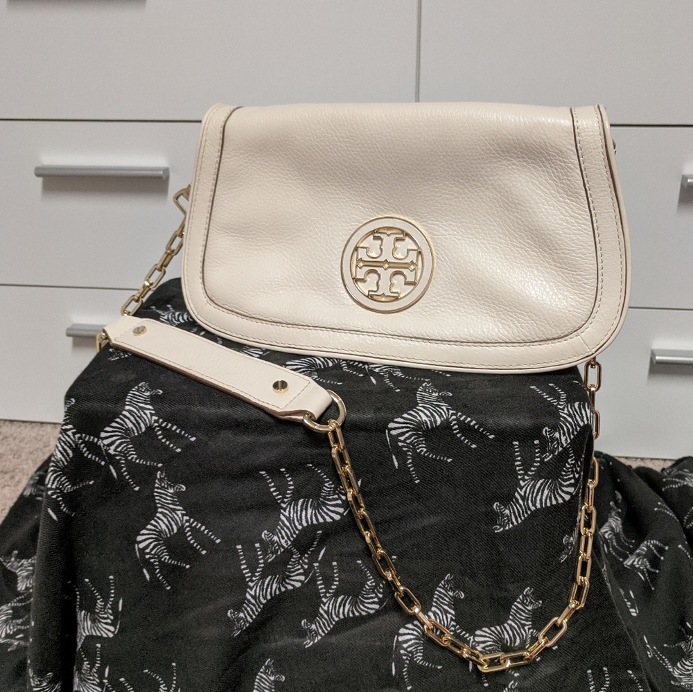 Tory Burch metal Miller crossbody